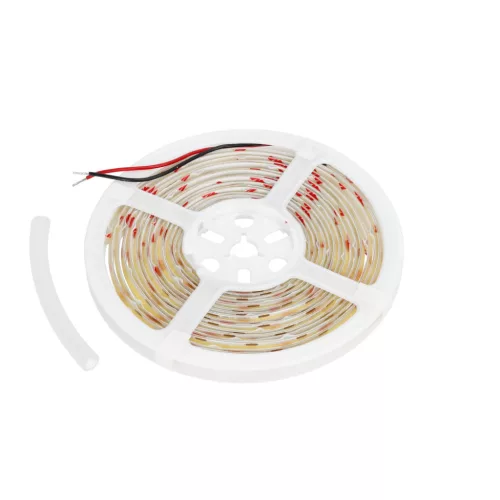 LED szalag kültéri 5W 475lm 6500 Hideg 1600LED 12V 5m IP65 CRI90 Tramo Prémium Kobi
