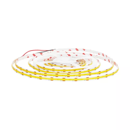 LED szalag 5W 460lm 3000K Meleg 1600LED 12V 5m CRI90 Tramo Prémium Kobi