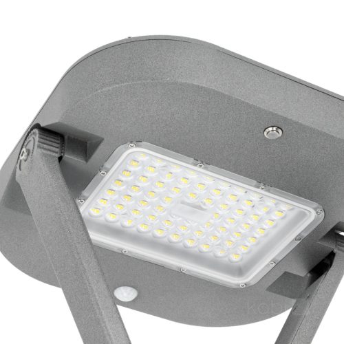 Kültéri LED hibrid lámpatest 14W IP65 mozgásérzékelős reflektor Kobi