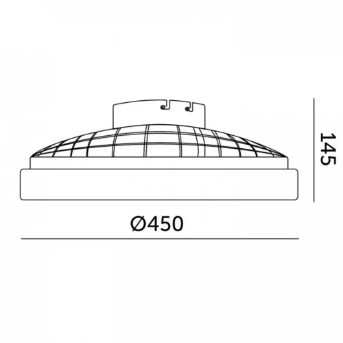 Felületre szerelhető LED lámpás ventilátor 24W 3000-6500 CCT 1550lm távirányítóval dimmelhető fehér VENTELUX Kobi