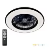 Felületre szerelhető LED lámpás ventilátor 24W 3000-6500 CCT 1550lm távirányítóval dimmelhető VENTELUX Kobi