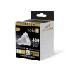 LED izzó GU10 spotlámpa 5W 450lm 3000K Meleg 80° Prémium Kobi