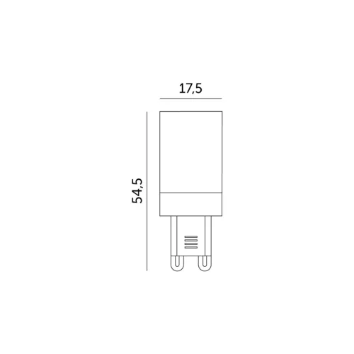G9 LED kapszulaizzó 4W 380lm 4000K Semleges 330° Kobi