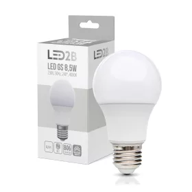   E27 LED izzó gömb alakú 9W 806lm 4000K semleges 240° LED2B Kobi