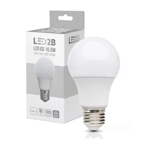   LED izzó E27 gömb alakú 10.5W 1055lm 4000K semleges 200° LED2B Kobi