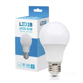   LED izzó E27 gömb alakú 10.5W 1055lm 6500K Hideg 200° LED2B Kobi