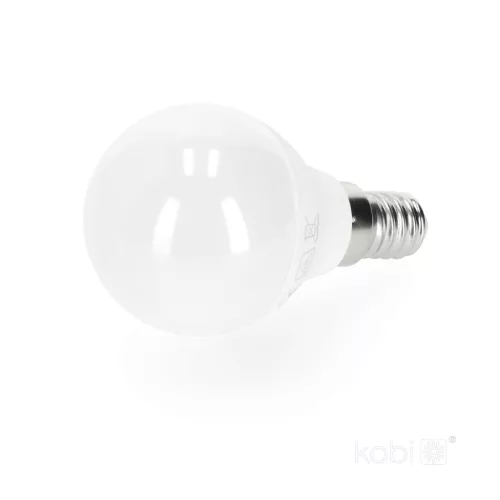 LED izzó E14 9W gömb alakú 806lm 6500K Hideg 180° LED2B Kobi