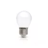 LED izzó E27 gömb alakú, 4W, 450lm, 3000K, meleg, 360°-os izzószálas, Kobi