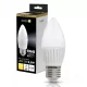 LED izzó E27 gyertya B35 8.5W 1360lm 3000K Meleg 200° Kobi Prémium