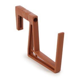   Állítható LOBELIA Brick Red erkélyes virágcserép doboz tartó