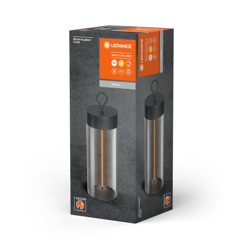 LED izzószálas dekoratív állólámpa USB tartóval, szabályozható 1,2 W 2700K LEDVANCE