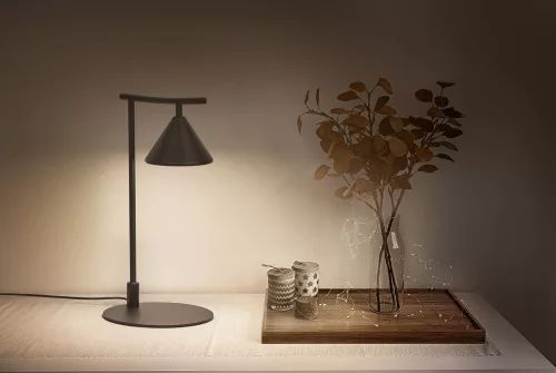 LED asztali lámpatest fekete asztali dekoratív 5W 3000K Fuji LEDVANCE