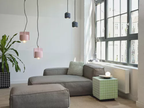 Dekoratív E27 Függesztett Mennyezeti Lámpa Rózsaszín Decor Ledvance