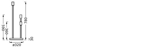 Állólámpa dekoratív lámpatest Dekoratív padló Vintage 3xE27 bézs pálca LEDVANCE