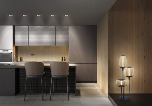 Állólámpa Dekoratív Vintage 3xE27 Sötétszürke Stick LEDVANCE