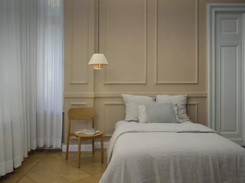 Dekoratív E27 Függesztett Mennyezeti Lámpa Bambusz Barna Dekorációval Ledvance