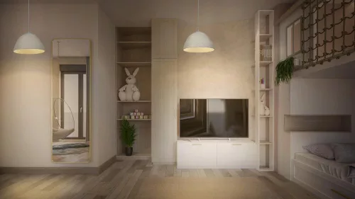 Dekoratív E27 mennyezeti lámpa, fehér dekorációval, Ledvance