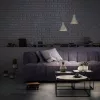 Dekoratív E27 Függesztett Mennyezeti Lámpa Szürke Beton Dekorációval Ledvance