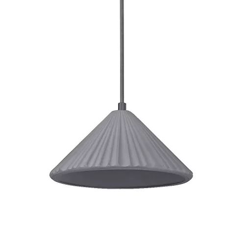 Dekoratív E27 Függesztett Mennyezeti Lámpa Beton Szürke Dekorációval Ledvance