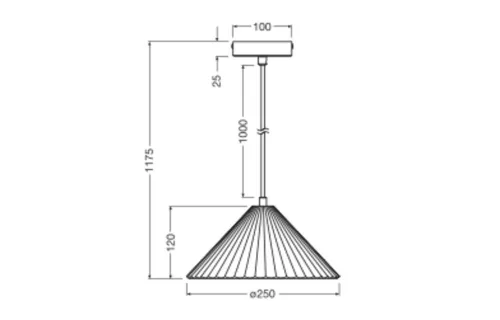 Dekoratív E27 Függesztett Mennyezeti Lámpa Beton Szürke Dekorációval Ledvance