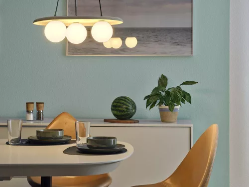 G9 szürke betondekor Ledvance dekoratív függő mennyezeti lámpa