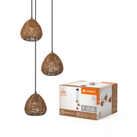   Dekoratív E27 bézs színű dekor Ledvance függő mennyezeti lámpa