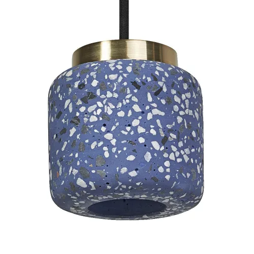 Dekoratív GU10 Függesztett Mennyezeti Lámpa Kék Terrazzo Decor Ledvance