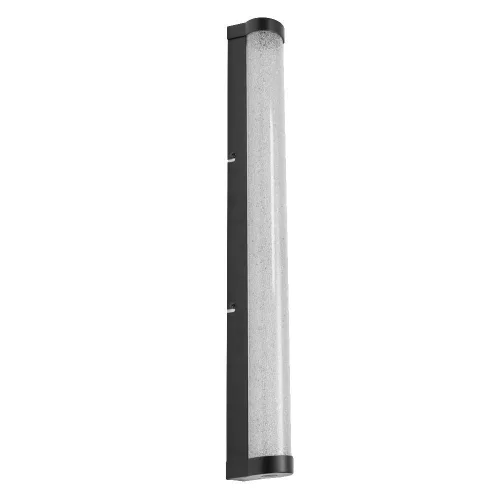 LED Fürdőszobai Lámpa Fali Világítás Tükör Felett Szabályozható 12W 1100lm CCT IP44 60cm Obris Fekete Ledvance