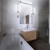 LED Fürdőszobai Lámpa Fali Világítás Tükör Felett Szabályozható 9W 900lm CCT IP44 40cm Obris Króm Ledvance