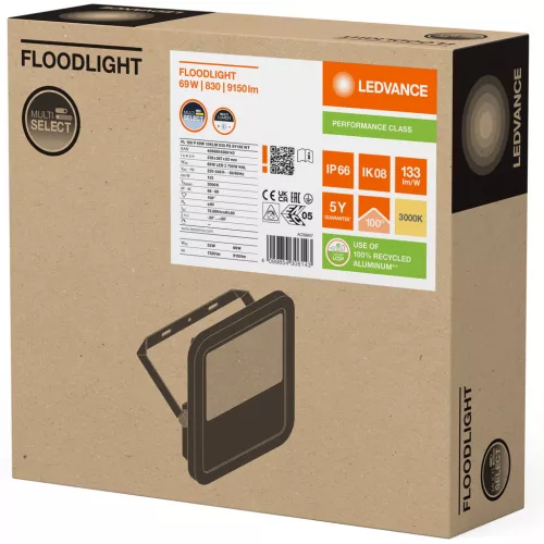 LED reflektor 69W 9150lm 3000K IP66 fehér LEDVANCE reflektor