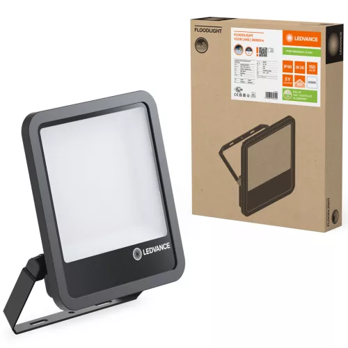 LED reflektor 133W 20000lm 4000K IP66 fekete LEDVANCE reflektor