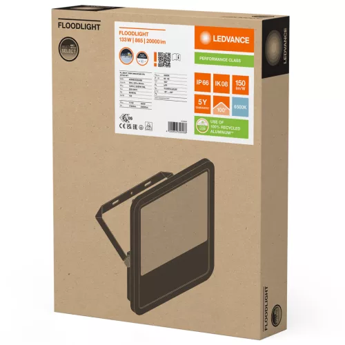 LED reflektor 133W 20000lm 6500K IP66 fehér LEDVANCE reflektor