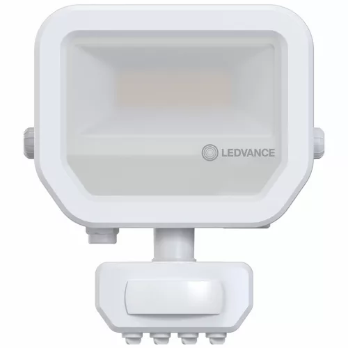 LED-es reflektor 8W 1100lm 3000K IP65 fehér mozgásérzékelővel LEDVANCE reflektor