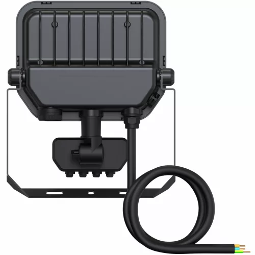 LED-es reflektor 17W 2200lm 3000K IP65 fekete mozgásérzékelővel LEDVANCE reflektor