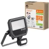 LED-es reflektor 17W 2200lm 3000K IP65 fekete mozgásérzékelővel LEDVANCE reflektor