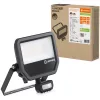 LED-es reflektor 41W 6000lm 4000K IP65 fekete mozgásérzékelővel LEDVANCE reflektor