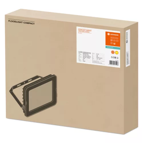 LED REFLEKTOR 135W 12150lm 3000K IP65 fekete LEDVANCE COMPACT V