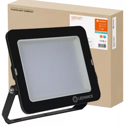 LED REFLEKTOR 135W 13500lm 6500K IP65 fekete LEDVANCE COMPACT V