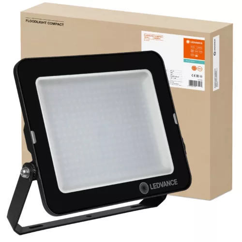 LED REFLEKTOR 180W 18000lm 6500K IP65 fekete LEDVANCE COMPACT V