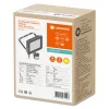 LED reflektor 10W 900lm 3000K IP65 fekete mozgás- és alkonyérzékelővel LEDVANCE COMPACT V