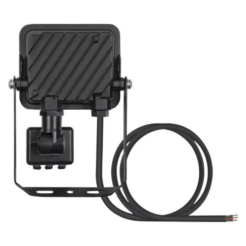 LED reflektor 10W 1000lm 4000K IP65 fekete mozgás- és alkonyérzékelővel LEDVANCE COMPACT V