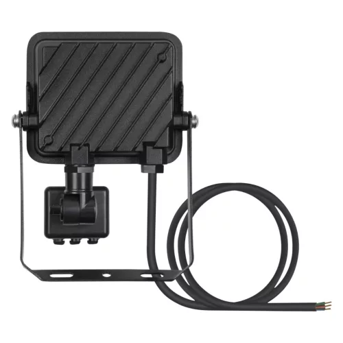 LED reflektor 20W 1800lm 3000K IP65 fekete mozgás- és alkonyérzékelővel LEDVANCE COMPACT V