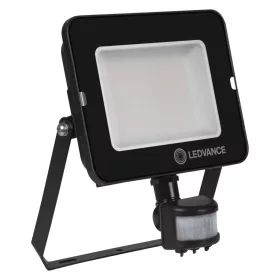   LED reflektor 50W 4500lm 4000K IP65 fekete mozgás- és alkonyérzékelővel LEDVANCE COMPACT V