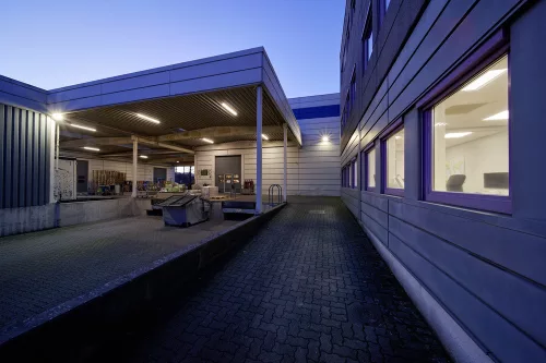 LED reflektor kültéri spotlámpa 50W 6200lm 4000K IP66 fekete reflektor Ledvance