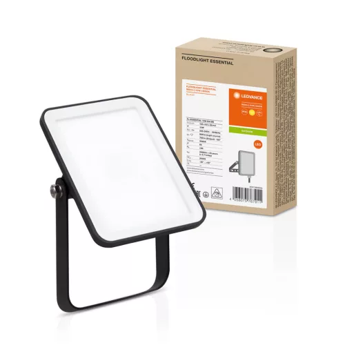 LED reflektor 10W 3000K 750lm IP65 fekete LEDVANCE ESSENTIAL