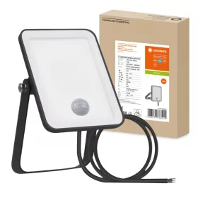   LED reflektor 10W 4000K 900lm IP65 fekete LEDVANCE ESSENTIAL SENSOR mozgásérzékelővel