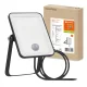 LED reflektor 10W 4000K 900lm IP65 fekete LEDVANCE ESSENTIAL SENSOR mozgásérzékelővel