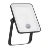 LED reflektor 10W 4000K 900lm IP65 fekete LEDVANCE ESSENTIAL SENSOR mozgásérzékelővel