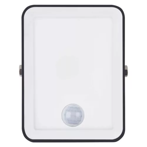 LED reflektor 10W 4000K 900lm IP65 fekete LEDVANCE ESSENTIAL SENSOR mozgásérzékelővel