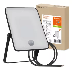   LED reflektor 20W 6500K 1800lm IP65 fekete LEDVANCE ESSENTIAL SENSOR mozgásérzékelővel